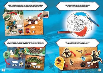 Lego Ninjago 800 Stickers [KSIĄŻKA]