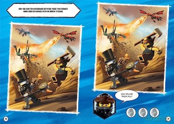Lego Ninjago 800 Stickers [KSIĄŻKA]