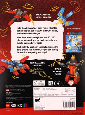 Lego Ninjago Five Minute Builds [KSIĄŻKA]