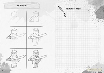 Lego Ninjago How To Draw A Ninja [KSIĄŻKA]