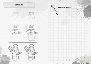 Lego Ninjago How To Draw A Ninja [KSIĄŻKA]