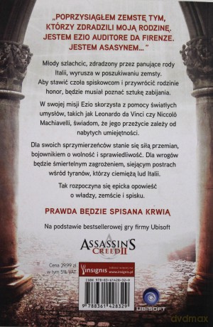 Assassin's Creed Tom 1: Renesans - Bowden Oliver [KSIĄŻKA]