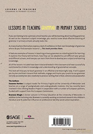 Lessons In Teaching Grammar/Primary Scho - Suzanne Horton [KSIĄŻKA]
