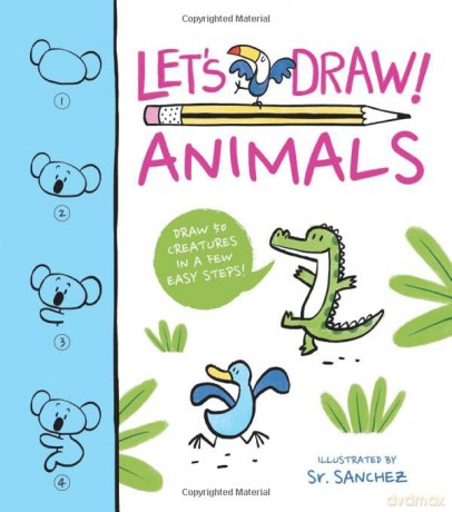 Lets Draw Animals - Violet Peto [KSIĄŻKA]