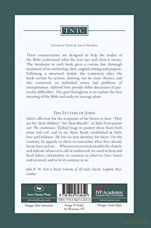Letters Of John - John Stott [KSIĄŻKA]