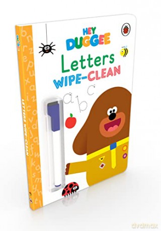 Letters Wipe Clean Board Book - Hey Duggee [KSIĄŻKA]