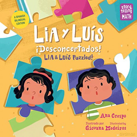 Lia Y Lus Desconcertados Lia Lus Puzzled - Ana Crespo [KSIĄŻKA]
