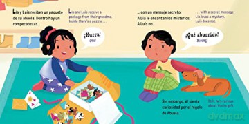 Lia Y Lus Desconcertados Lia Lus Puzzled - Ana Crespo [KSIĄŻKA]