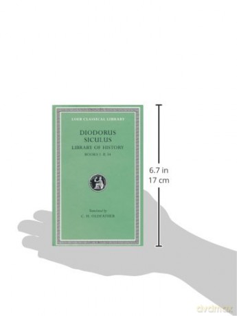 Library Of History Volume I - Diodorus Siculus [KSIĄŻKA]