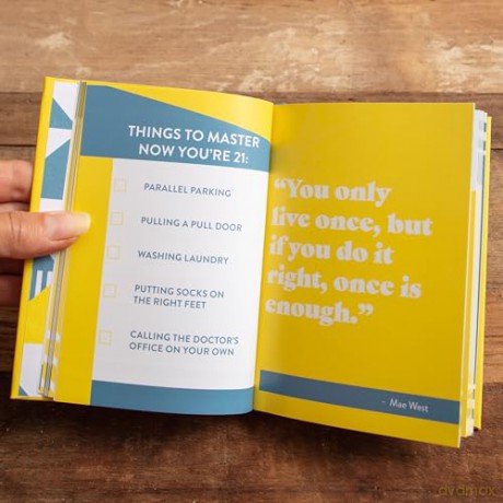Life Lessons For Turning 21 - Boxer Gifts [KSIĄŻKA]