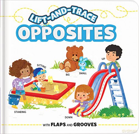 Lift And Trace Opposites Flaps Groove [KSIĄŻKA]