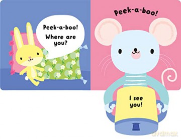 Lift The Flap Peek A Boo At Bedtime - Fiona Watt [KSIĄŻKA]
