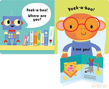 Lift The Flap Peek A Boo At Bedtime - Fiona Watt [KSIĄŻKA]