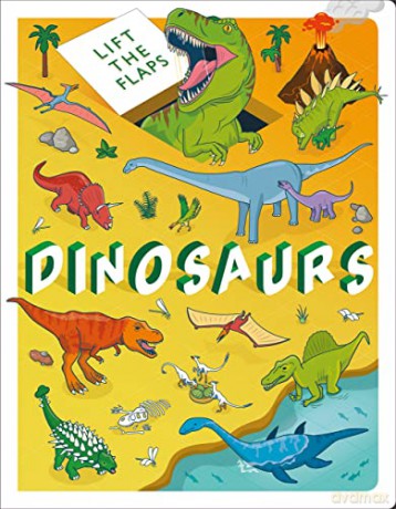 Lift The Flaps Dinosaurs [KSIĄŻKA]