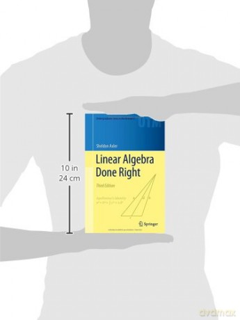 Linear Algebra Done Right - Axler [KSIĄŻKA]