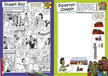 Lion Kids Bible Comic Activity Book - Deborah Lock [KSIĄŻKA]