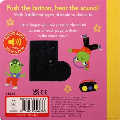 Listen To The Dance Music Sound Book - Marion Billet [KSIĄŻKA]