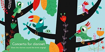 Listen To The Music By Mozart Sound Book - Marion Billet [KSIĄŻKA]