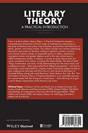 Literary Theory 3rd Edition - Michael Ryan [KSIĄŻKA]