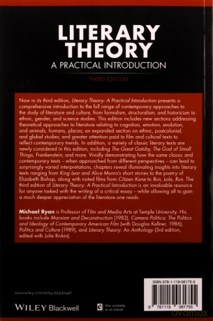 Literary Theory 3rd Edition - Michael Ryan [KSIĄŻKA]