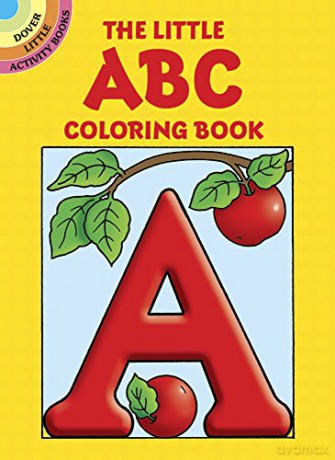Little Abc Colouring Book - Anna Pomaska [KSIĄŻKA]