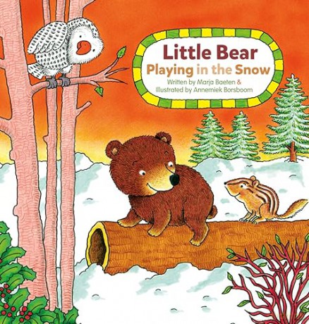 Little Bear. Playing In The Snow - Baeten Marja [KSIĄŻKA]