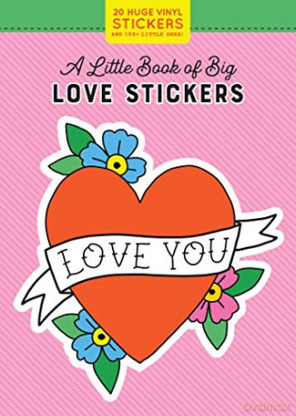 Little Book Of Big Love Stickers [KSIĄŻKA]
