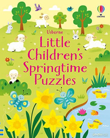 Little Childrens Springtime Puzzles - Kirsteen Robson [KSIĄŻKA]