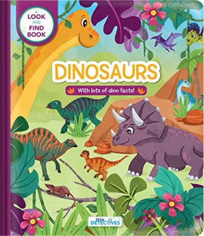 Little Detectives Dinosaurs [KSIĄŻKA]