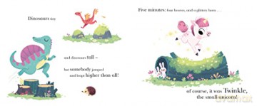 Little Dinosaurs Big Race - Rhiannon Fielding [KSIĄŻKA]