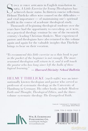 Little Exercise For Young Theologians - Helmut Thielicke [KSIĄŻKA]