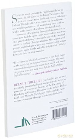 Little Exercise For Young Theologians - Helmut Thielicke [KSIĄŻKA]