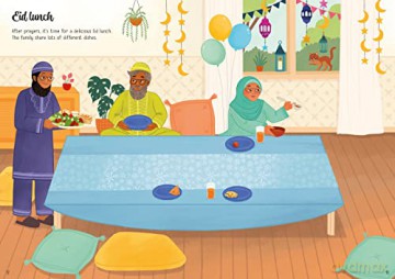 Little First Sticker Books Eid - Usborne [KSIĄŻKA]