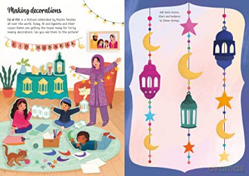 Little First Sticker Books Eid - Usborne [KSIĄŻKA]