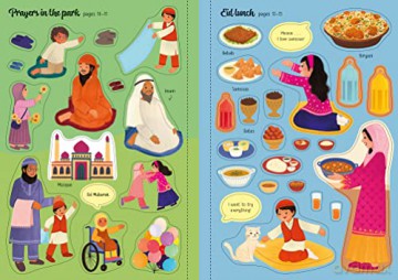 Little First Sticker Books Eid - Usborne [KSIĄŻKA]