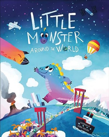 Little Monster Around The World [KSIĄŻKA]