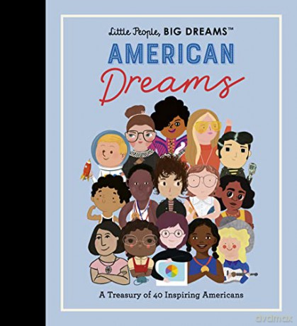 Little People Big Dreams American Dre - Maria Isabel Sanchez [KSIĄŻKA]