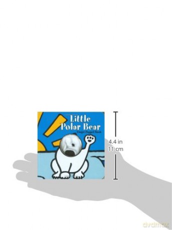 Little Polar Bear Finger Puppet Book [KSIĄŻKA]