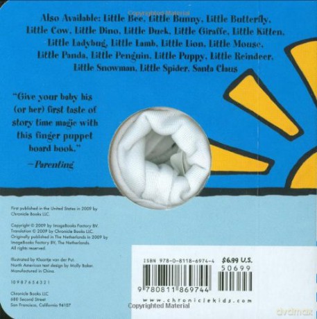 Little Polar Bear Finger Puppet Book [KSIĄŻKA]