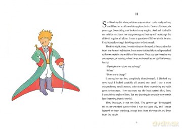 Little Prince - A De Saint-Exupery [KSIĄŻKA]