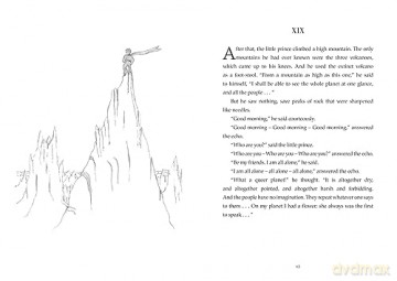 Little Prince - A De Saint-Exupery [KSIĄŻKA]
