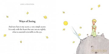 Little Prince Wisdom From Beyond/Stars - A De Saint-Exupery [KSIĄŻKA]