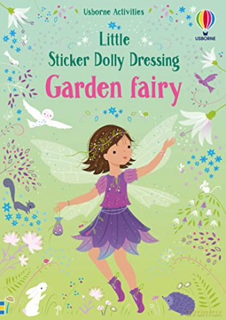 Little Sticker Dolly/Garden Fairy - Fiona Watt [KSIĄŻKA]