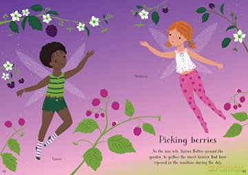 Little Sticker Dolly/Garden Fairy - Fiona Watt [KSIĄŻKA]