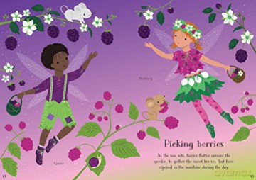 Little Sticker Dolly/Garden Fairy - Fiona Watt [KSIĄŻKA]