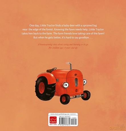 Little Tractor And The Baby Deer [KSIĄŻKA]