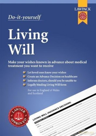 Living Will Diy Kit Valid Ew Scot - Lawpack [KSIĄŻKA]