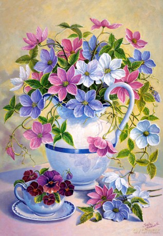 CASTOR 1500 Copy of: Clematis, Trisha Hardwick C-151189 [PUZZLE]