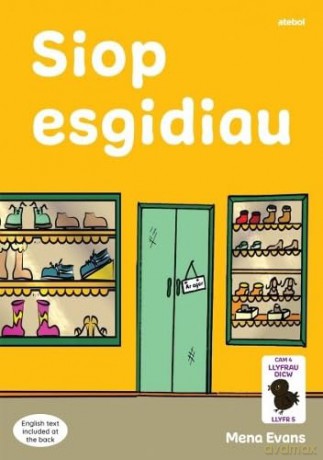 Llyfrau Hwyl Magi Ann Siop Esgidiau - Mena Evans [KSIĄŻKA]
