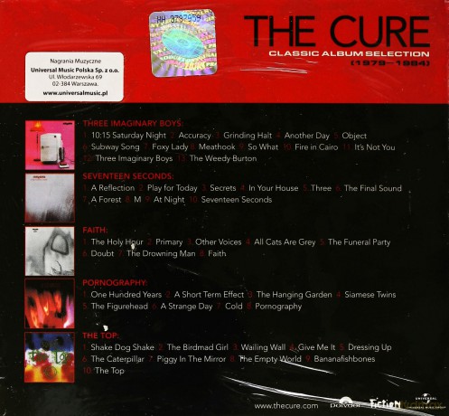 Cure: The Cure: Classic Album Selection (1979-1984) Ltd. [5CD]